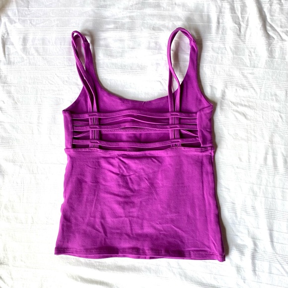 Purple Shakti Activewear Yoga Top - Picture 5 of 7